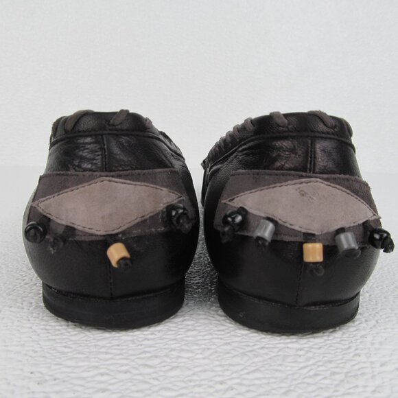 Warren Edwards Black Napa Slip On Loafers Size 11 - Picture 9 of 10